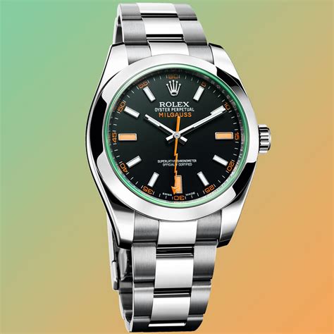 rolex watch with lightning bolt second hand|rolex oyster perpetual milgauss used.